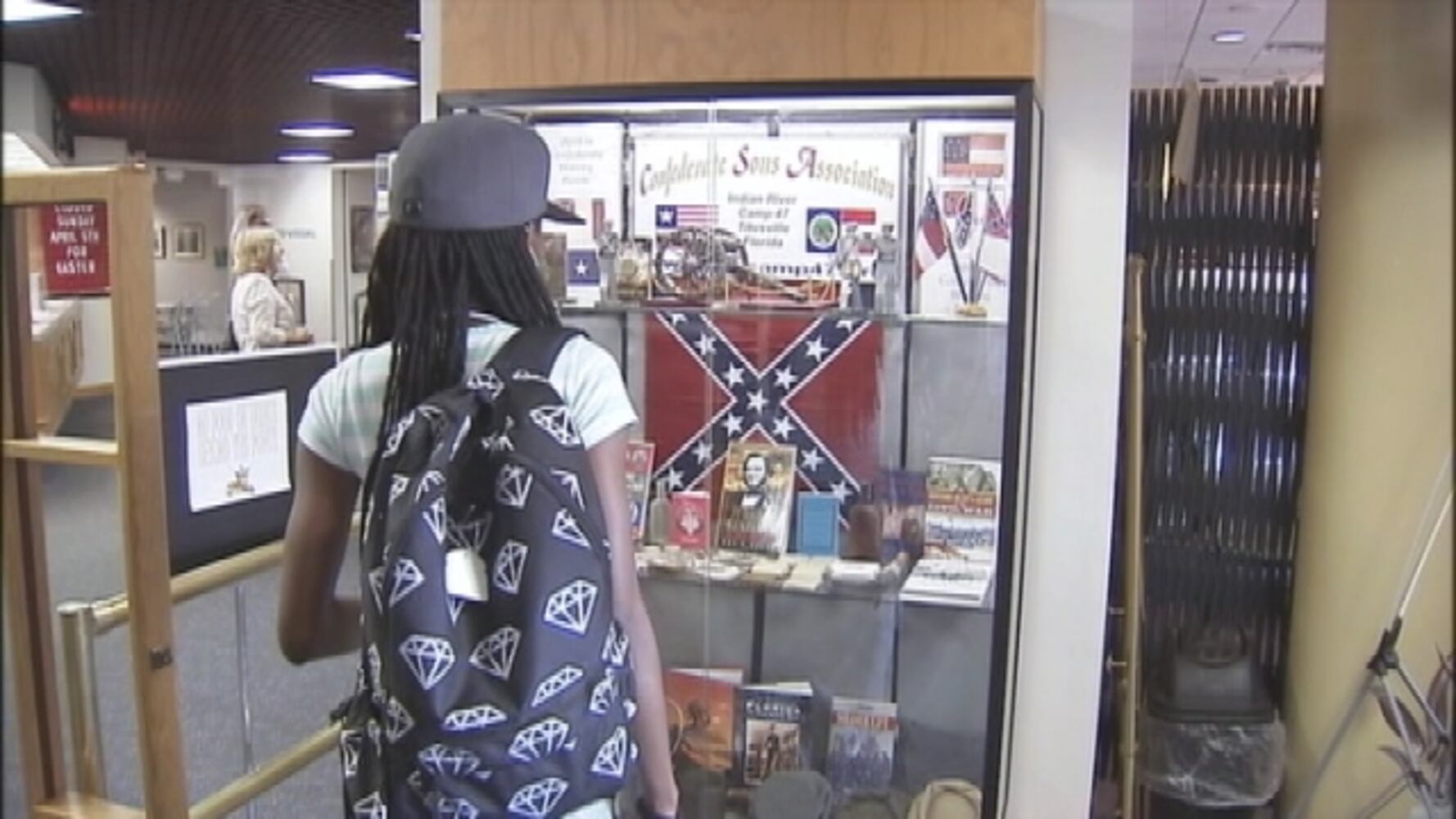 Confederate Flag Display