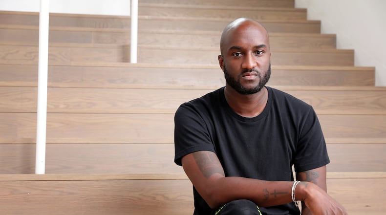 The work of multi-talented designer, DJ, architect and artist Virgil Abloh was featured in a 2019-2020 show at the High Museum of Art (Contributed by Katrina Wittkamp)