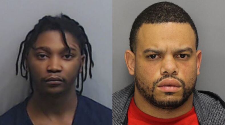 Issiah Hightower (left), Justin Mosley