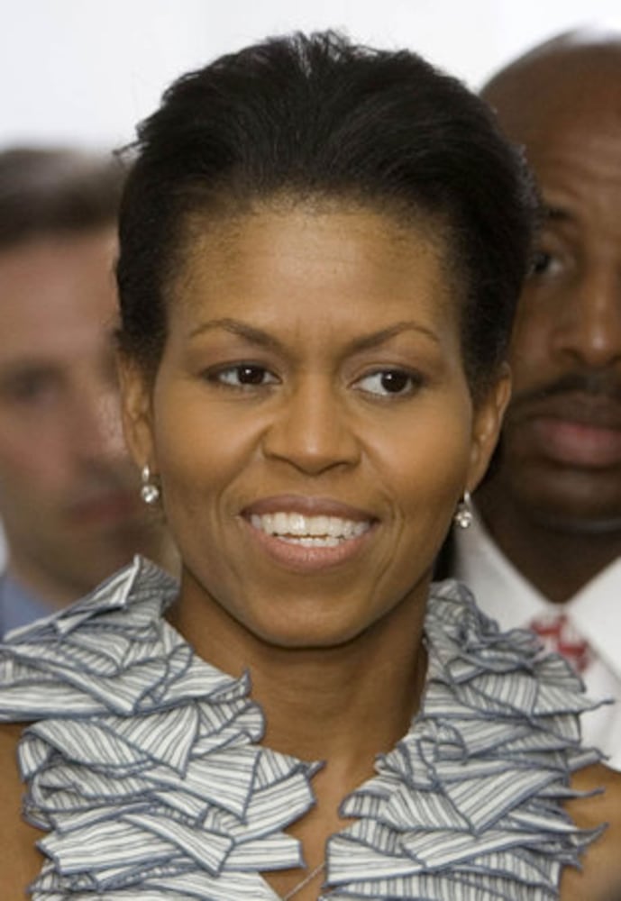 Michelle Obama's hair through the years