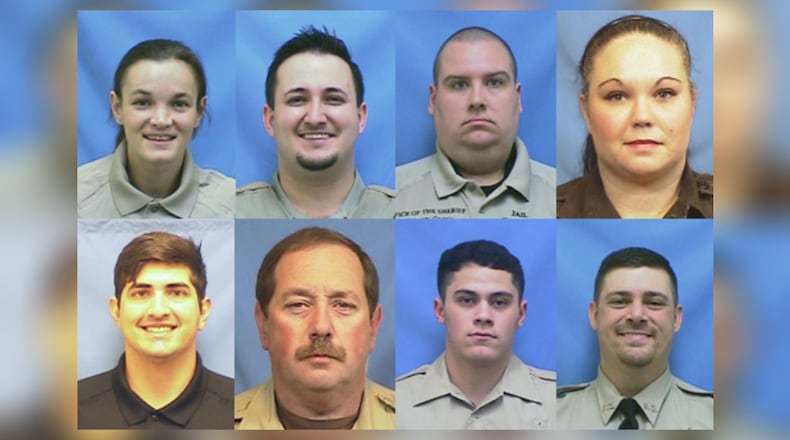 Top row, from left: Alexis Mitchell, Andrew Ondo, Christopher Smith, Dani Colella. Bottom row: Daniel Harris, Ken Nix, Kingston Morris, Randall Norton
