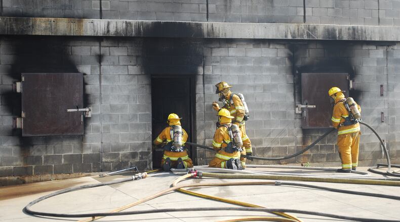 Gwinnett SPLOST funds will help build a fire training tower at Maxwell High School of Technology in Lawrenceville. Courtesy of Gwinnett County Fire Department