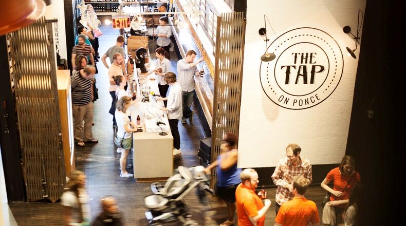 Customers can opt for draft beer, wine or cider and more in a growler or crowler at the Tap on Ponce. CONTRIBUTED BY LEIGH GERMY