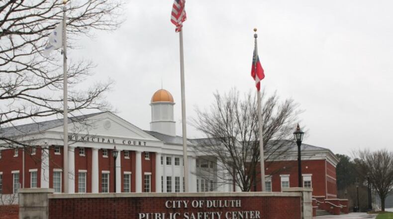 Duluth Municipal Court was evacuated Tuesday morning due to a suspicious package.