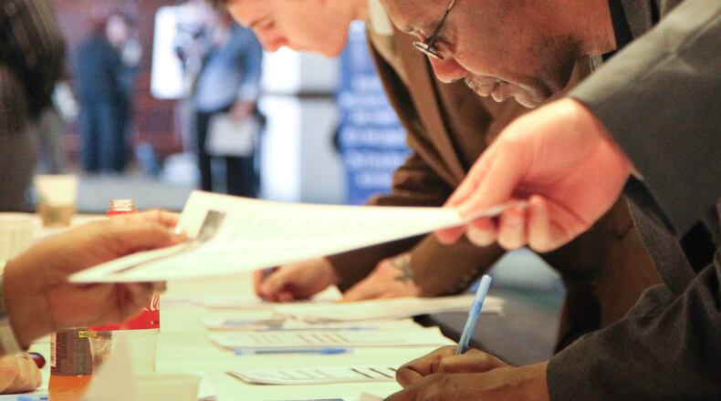 Eight companies will be hiring at Chattahoochee Technical College’s job fair. CHRIS STEWART / STAFF