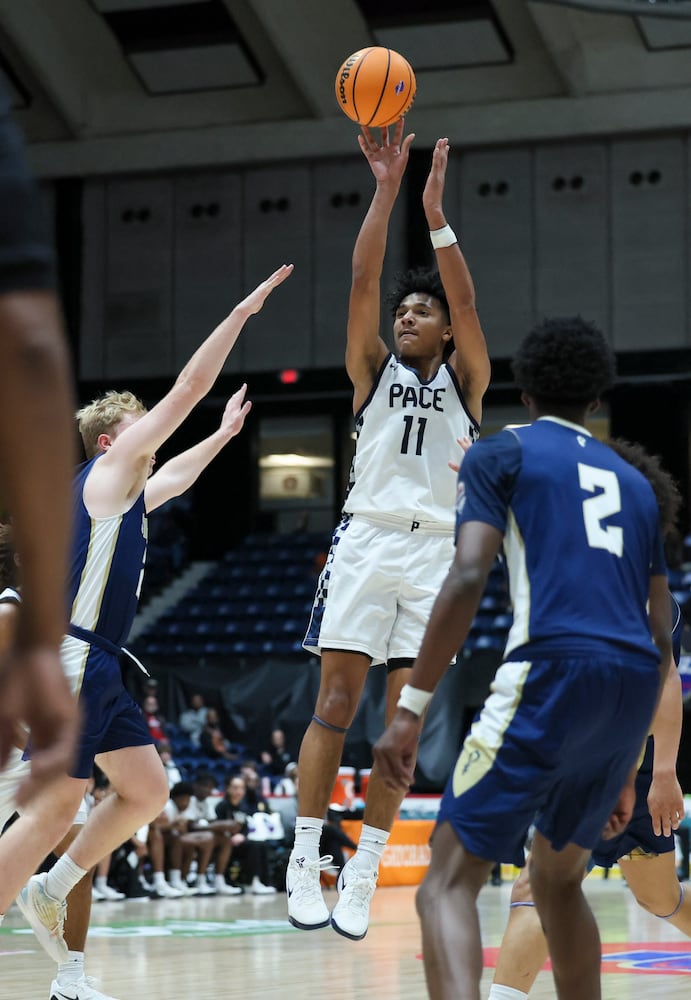 4A Boys State Championship game between St. Pius X and Pace Academy