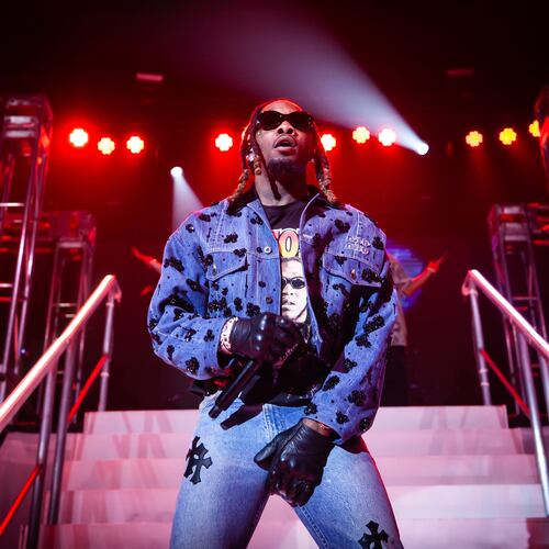 Offset, Georgia native and former member of Migos, was shot Monday at the Seminole Hard Rock Hotel & Casino in Hollywood, Florida. (Ryan Fleisher for the AJC 2024)