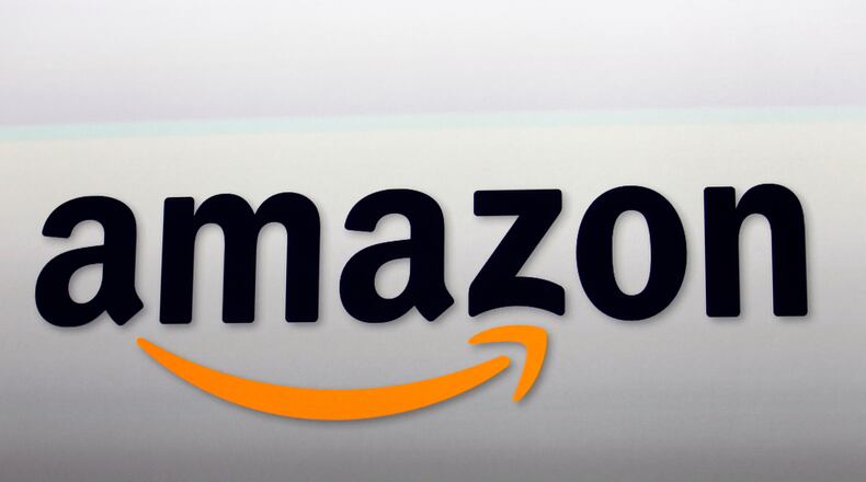 FILE - This Sept. 6, 2012, file photo, shows the Amazon logo. (AP Photo/Reed Saxon, File)