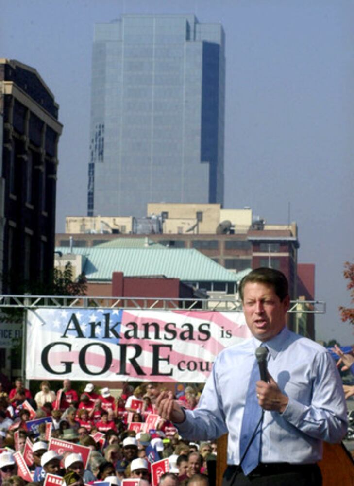 Al Gore preaches environmentalism