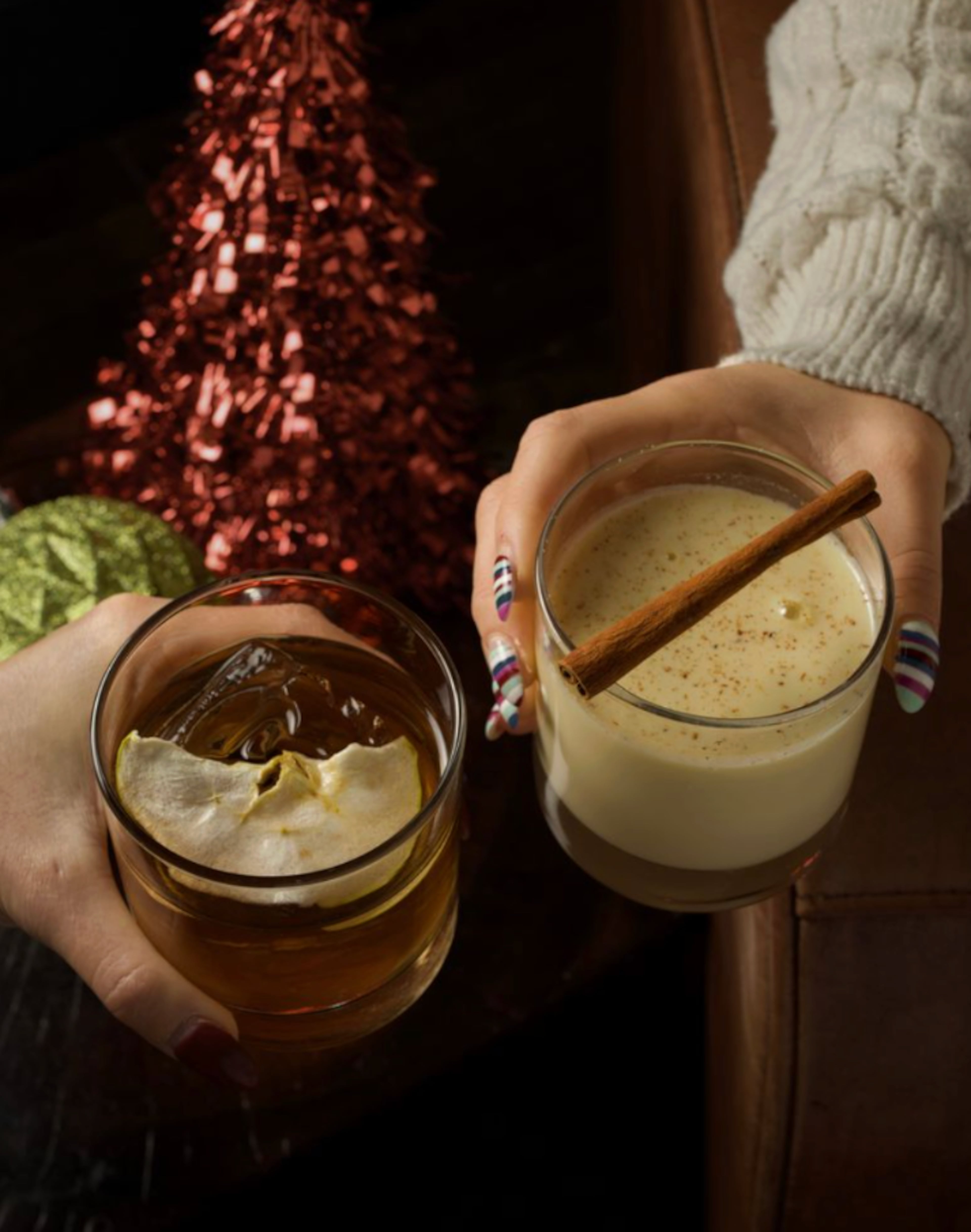 The Atrium's holiday pop-up bar will feature a menu of special cocktails. (Courtesy of Oliva Restaurant Group)