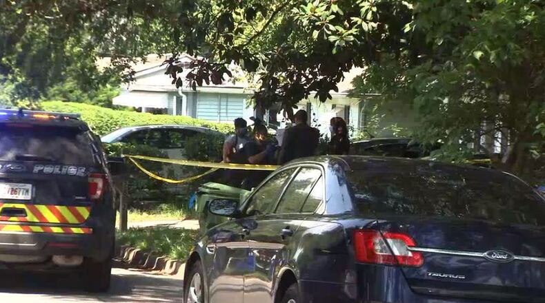 A 2-year-old boy is in critical condition after accidentally shooting himself in the head on Saturday, Atlanta police said.