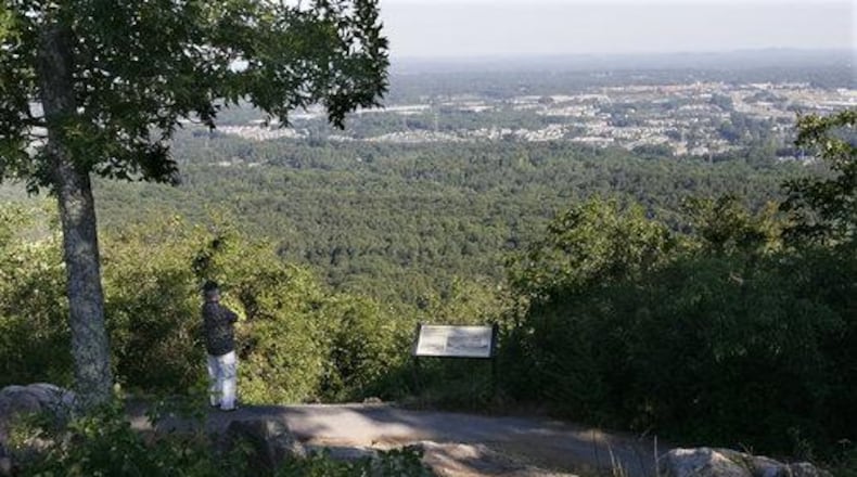 Now through Labor Day on weekends and major holidays, hikers to the top of Kennesaw Mountain will be greeted by a sales trailer where they can buy bottled water, Powerade and ice cream to cool off. AJC file photo