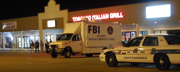 The FBI's Atlanta Response Team is here in Chattanooga. Photo: Jennifer Brett