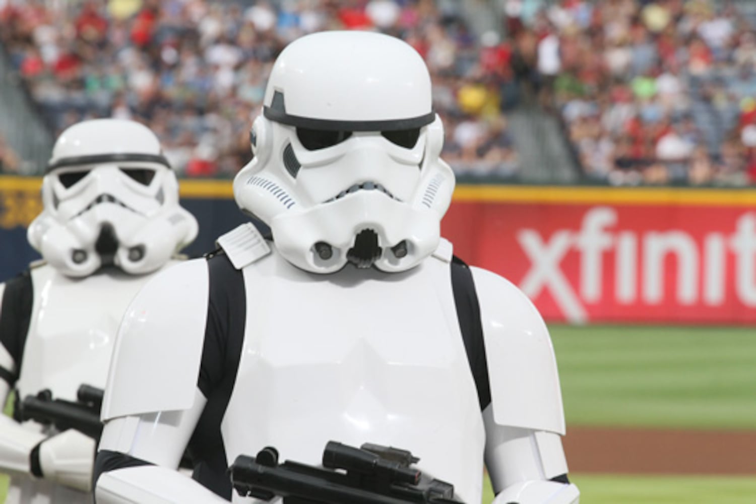Star Wars night at Turner Field