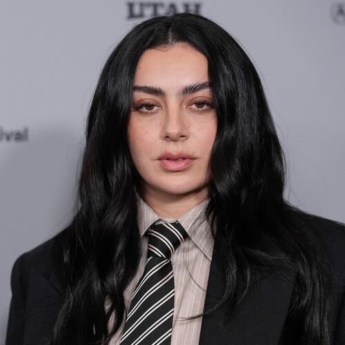 Charli xcx attends the premiere of "The Moment" during the Sundance Film Festival on Friday, Jan. 23, 2026, at Eccles Center in Park City, Utah. (AP Photo/Chris Pizzello)
