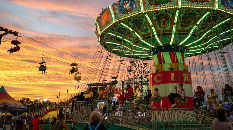 Food, games, entertainment and more than 40 rides are part of the fun at the North Georgia State Fair from Thursday, Sept. 24, to Sunday, Oct. 4. (Courtesy of North Georgia State Fair)