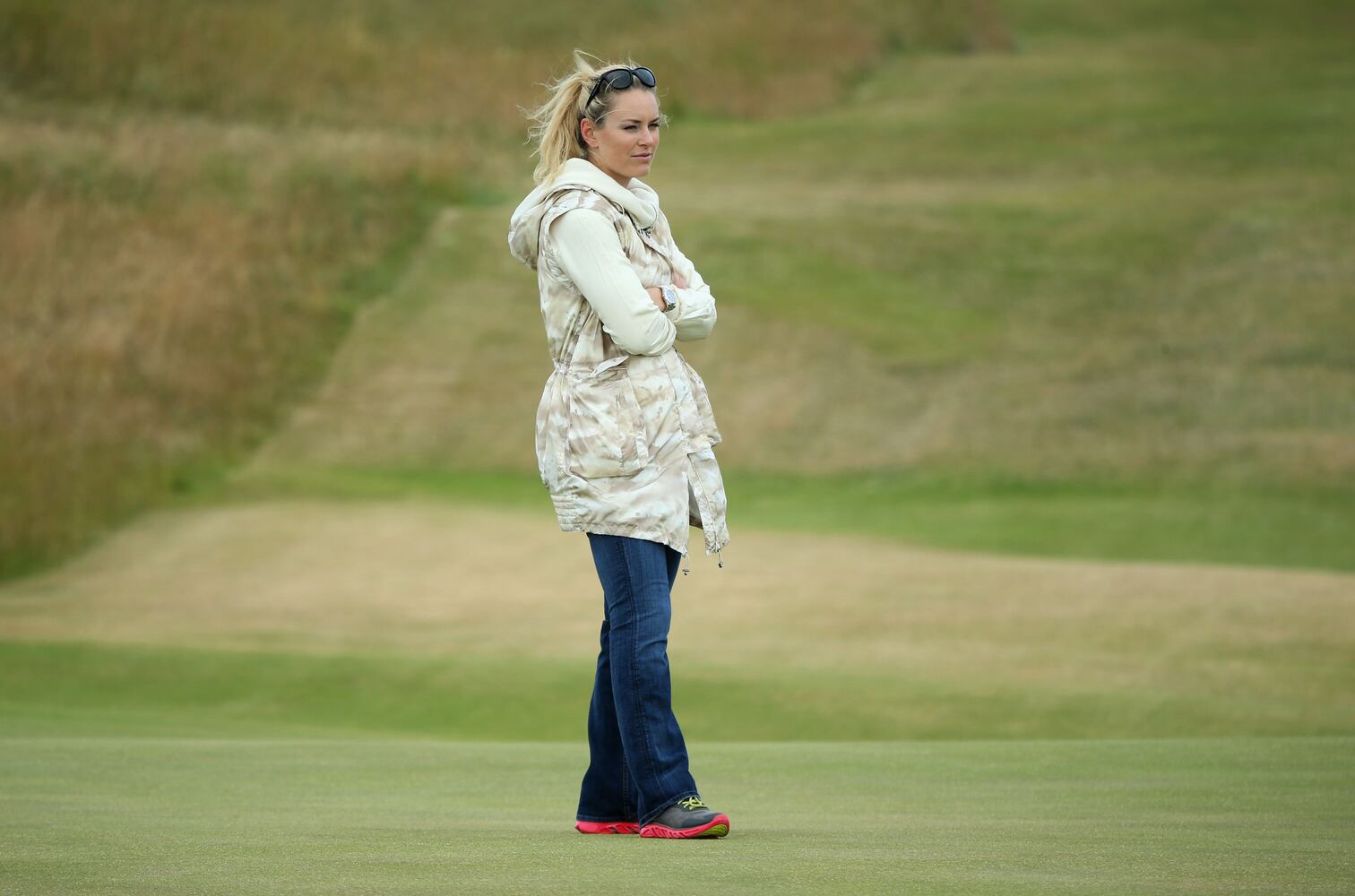 Tiger and Lindsay in Scotland