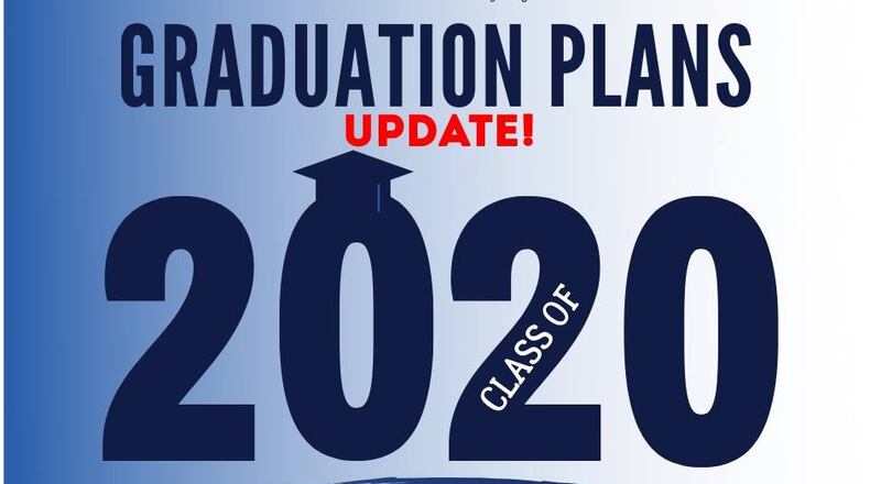 Spring and summer plans for graduation ceremonies fell through because of the coronavirus, but Fayette schools have rescheduled events for Dec. 18. Courtesy FCBOE