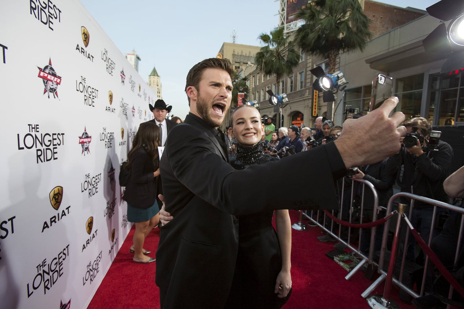 'The Longest Ride' premiere