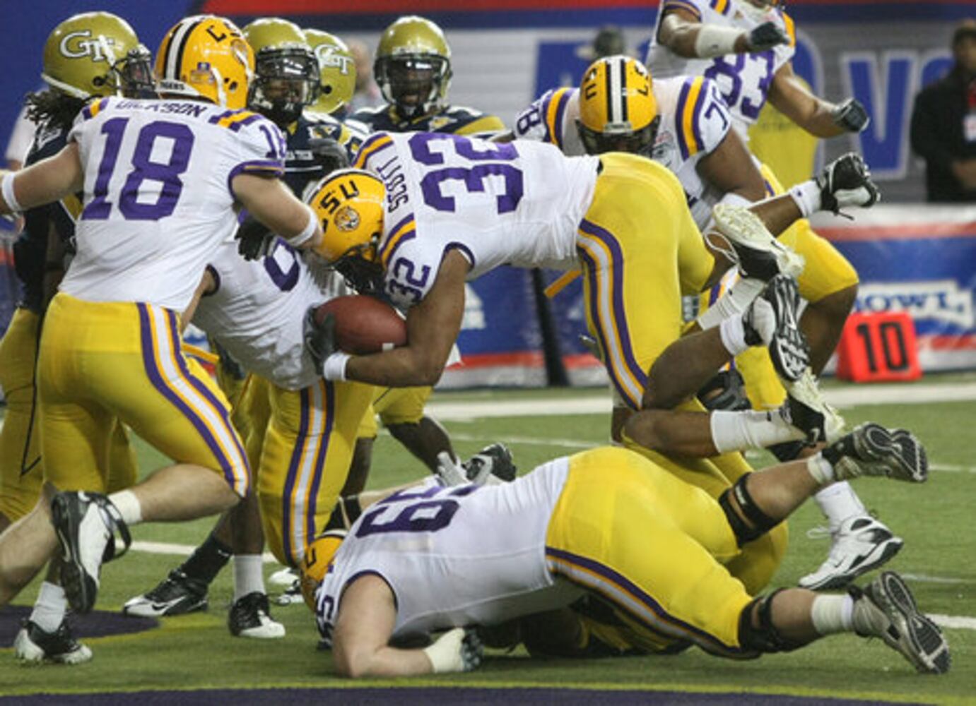 Chick-fil-A Bowl: Georgia Tech vs. LSU