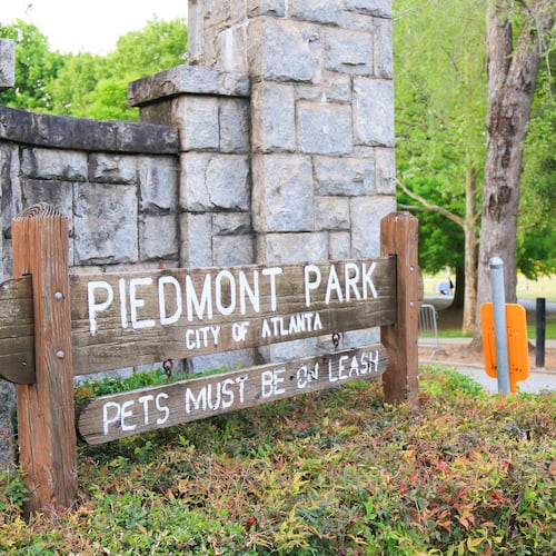 Piedmont Park in Midtown on May 2, 2022