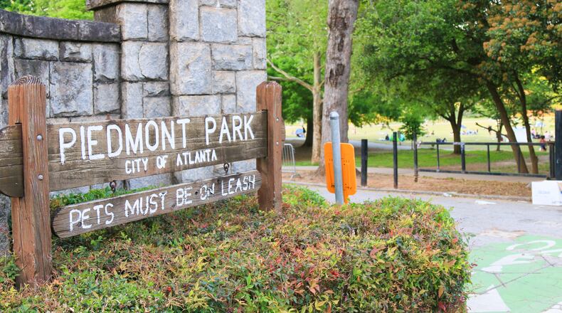 Piedmont Park in Midtown on May 2, 2022
