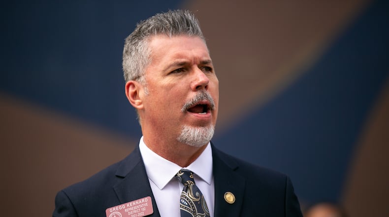 State Rep. Gregg Kennard chose not to seek reelection instead of facing a fellow Democrat, state Rep. Sam Park, in a primary fight after the Republican-led General Assembly paired the two in the same Gwinnett County-based district when it redrew the state's political maps last month during a special session. (Rebecca Wright for the Atlanta Journal-Constitution)