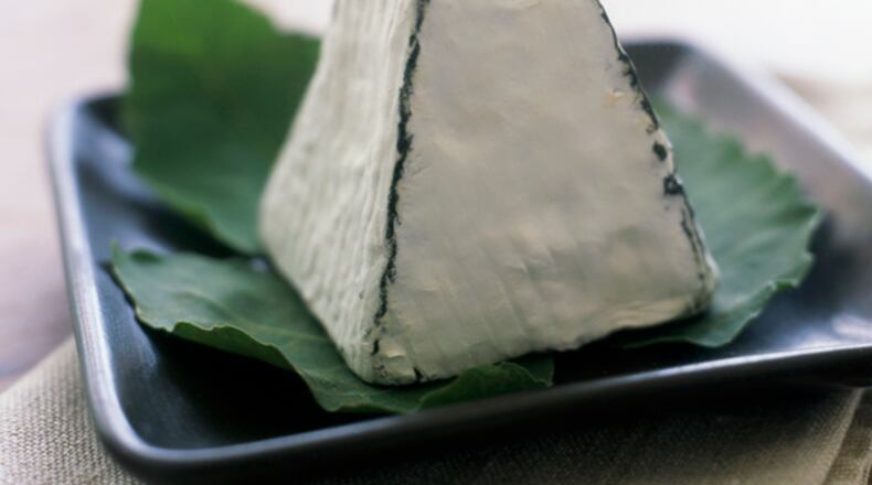 Condor's Ruin, an award-winning sheep's cheese from Georgia farmstead Many Fold Farm. Photo: Anthony Masterson