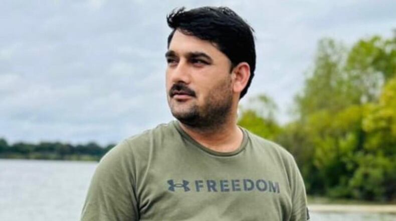 Afghan national Mohammad Nazeer Paktiawal, who died in the custody of Immigration and Customs Enforcement on March 14, is pictured in this undated family photo after resettling in Richardson, Texas. (Paktiawal family photo via AfghanEvac via AP)