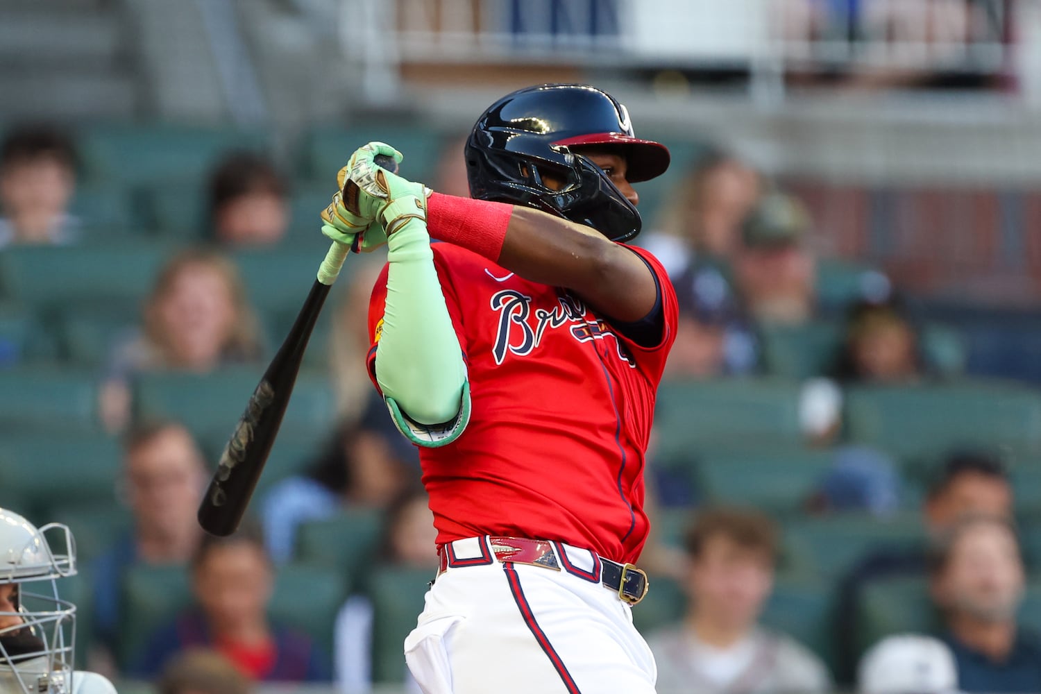 Photos from Braves-Red Sox game 