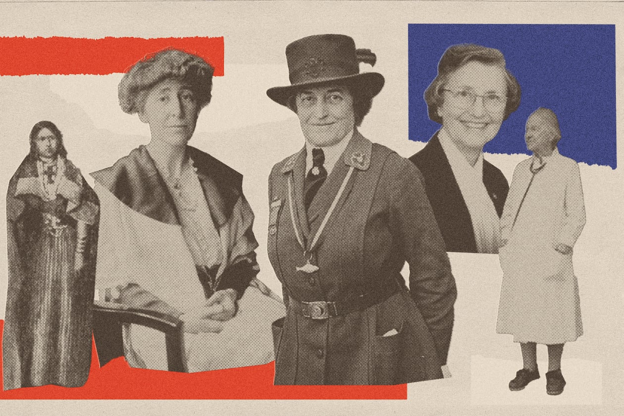 (Photo Illustration: Marcie LaCerte for the AJC | Source: Public Domain, AJC photo, National Library of Congress, University of Georgia Libraries, The National Library of Medicine )