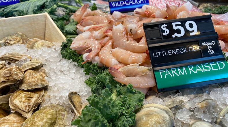 Kathleen's Catch offers a variety of high-quality fish and seafood. Ligaya Figueras/ligaya.figueras@ajc.com