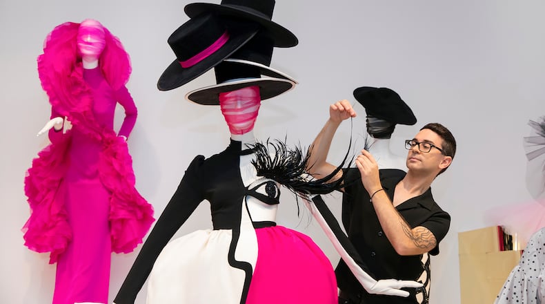 SCAD Savannah – Fall 2021 – Christian Siriano – "People Are People" – Behind the Scenes Installation – SCAD Museum of Art, Gallery 108 – Photography Courtesy of SCAD