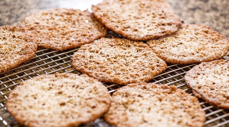 Oatmeal Lace Cookies from A Little Taste of Heaven/Provided by Tyrone Myrick