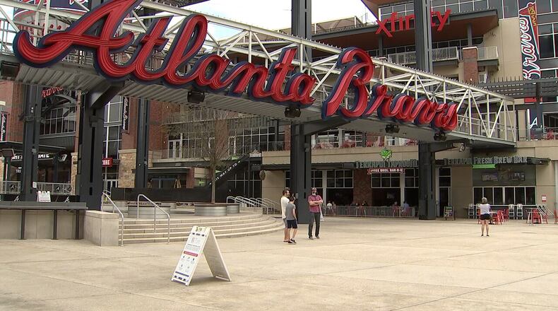 Truist Park to reopen in April at 33% capacity