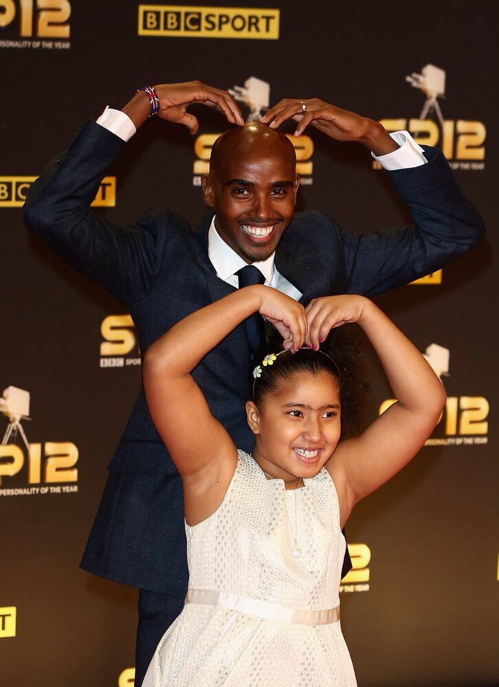 Mo Farah and Rihanna