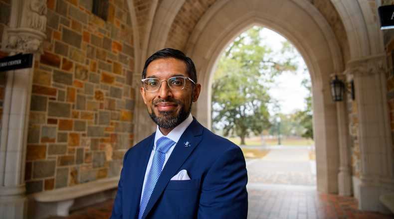 Sandeep Mazumder will become Berry College's president in July 2025. Photo Credit: Brant Sanderlin, Berry College.
