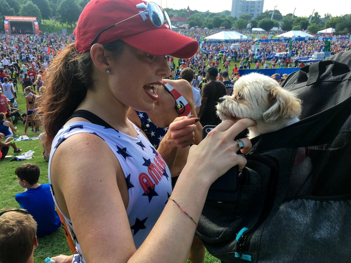 Photos: Scenes from 2018 AJC Peachtree Road Race