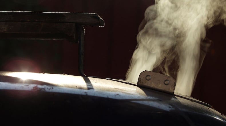 File photo of a grill