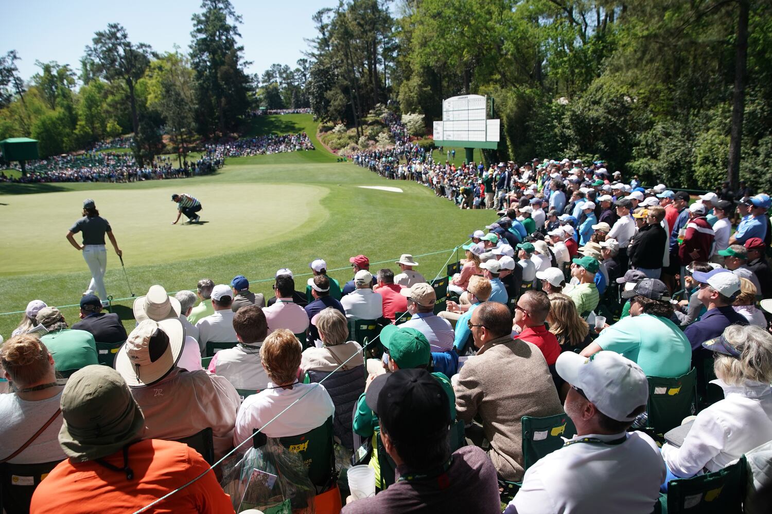 2018 Masters Tournament: First-round play