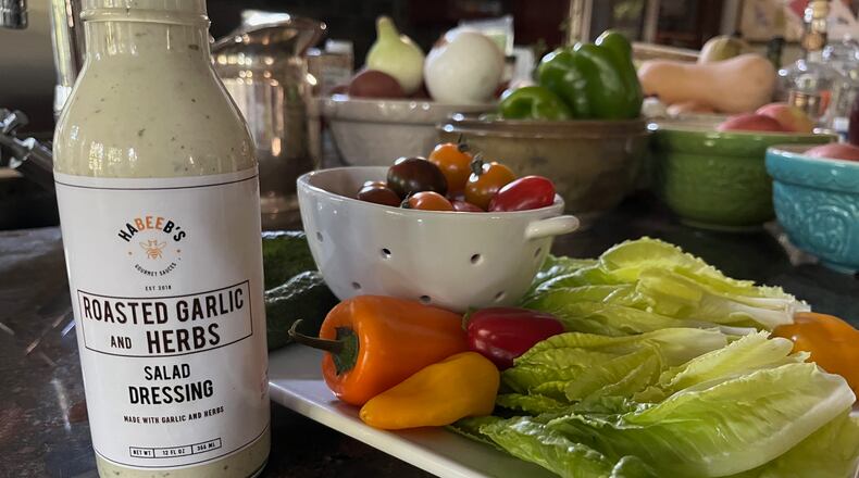 Roasted garlic and herbs salad dressing. (C.W. Cameron for The Atlanta Journal-Constitution)