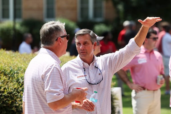 Derek Dooley (right) is among the Georgia Republican candidates running for the U.S. Senate.