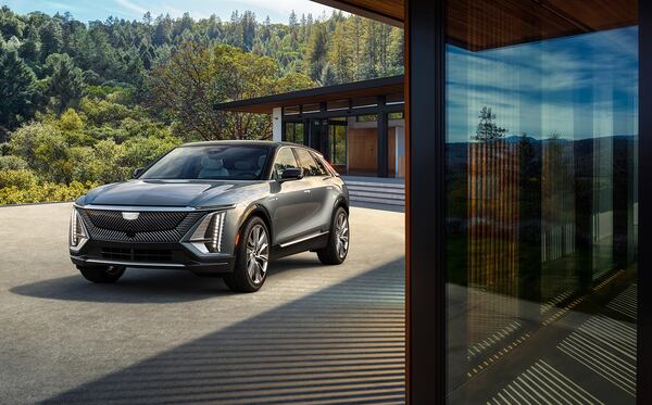 A software glitch in the 2023 and 2024 all-electric Cadillac Lyriq SUVs could cause the antilock braking system to falsely activate, increasing the risk of a crash, GM said. Cadillac/TNS