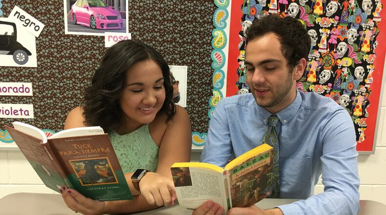 Myah Vogt and Matthew Skibiel, recent graduates of Fayette County’s Whitewater High, both earned the state’s new bilteracy seal on their diplomas. The two were among 14 students in the district who demonstrated proficiency in English and a second language.
