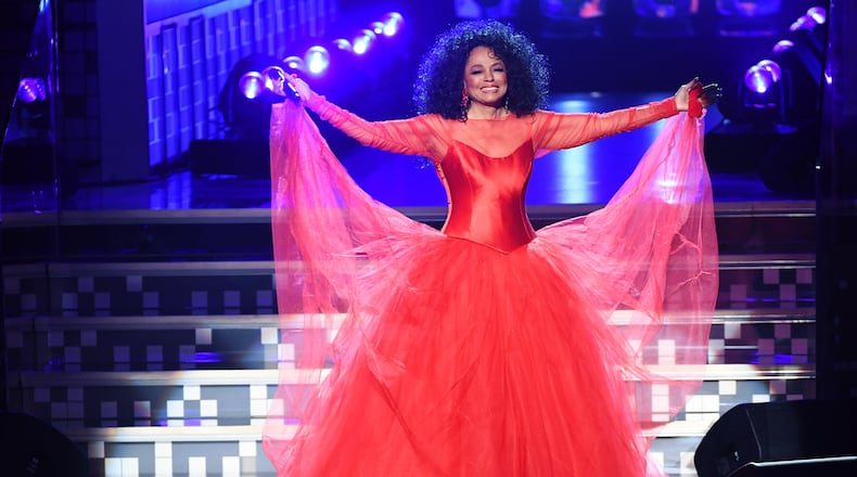 Diana Ross is shown during the 2019 Grammy Awards in Los Angeles. The singer did not allow media to photograph her Atlanta concert at the Fox Theatre on March 1, 2020. (Photo by Kevin Winter/Getty Images for The Recording Academy)