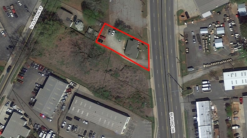 The Lawrenceville City Council voted recently to allow rezoning of an existing structure at 330 Buford Drive for use as a hair salon. (Courtesy City of Lawrenceville)