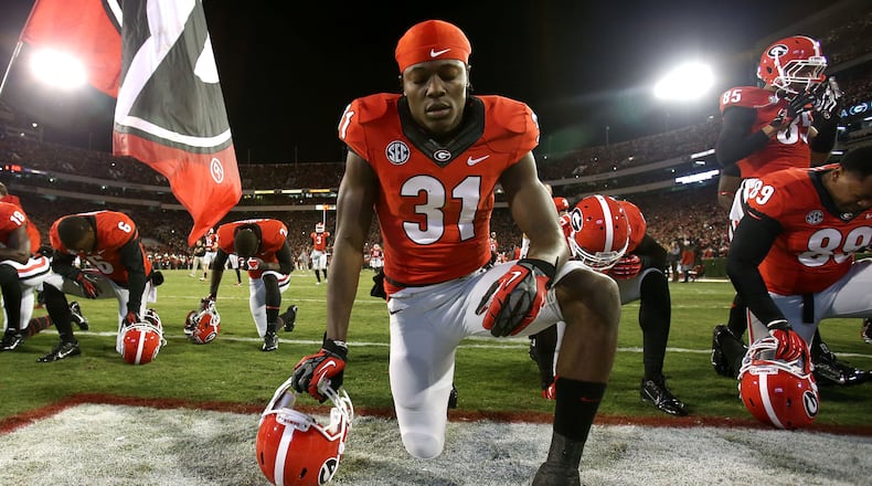 Georgia receiver Chris Conley has emerged as a top player for the Bulldogs and as a student leader.