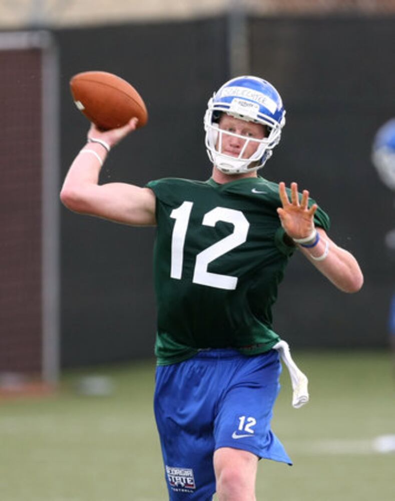 Georgia State opens football practice