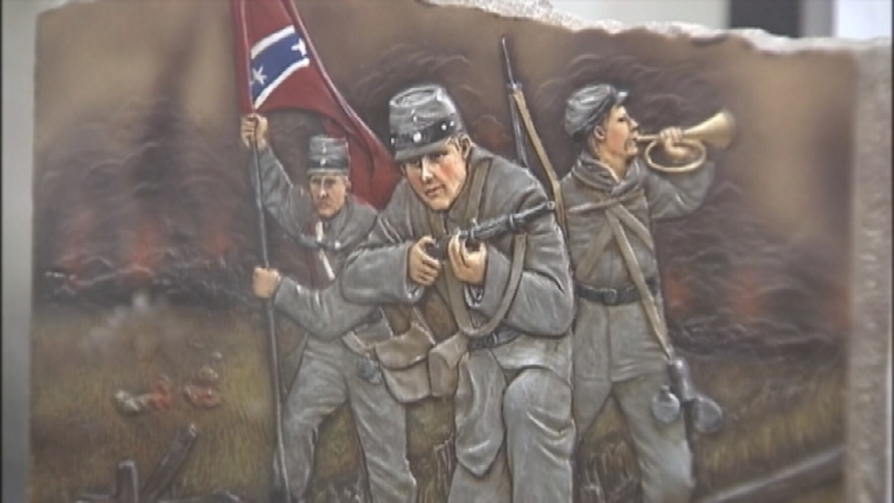 Confederate Flag Display