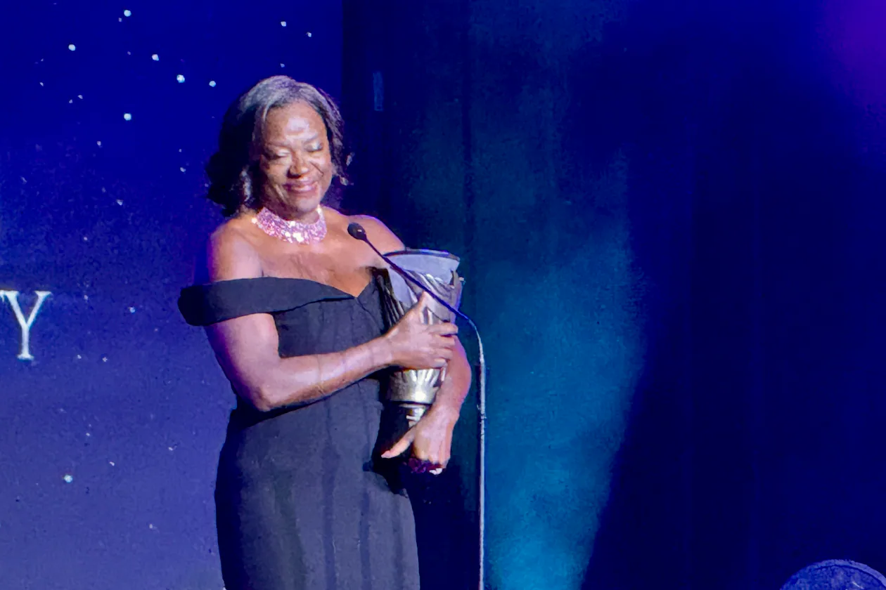 Actor Viola Davis was presented with the Coretta Scott King Soul of the Nation Award at the 2026 MLK Jr. Beloved Community Awards on Saturday, Jan. 17, 2026, in Atlanta's Hyatt Regency. The award ceremony honors individuals and organizations who have shown dedication to social justice, humanitarian efforts and community building. (Danielle Charbonneau/AJC)